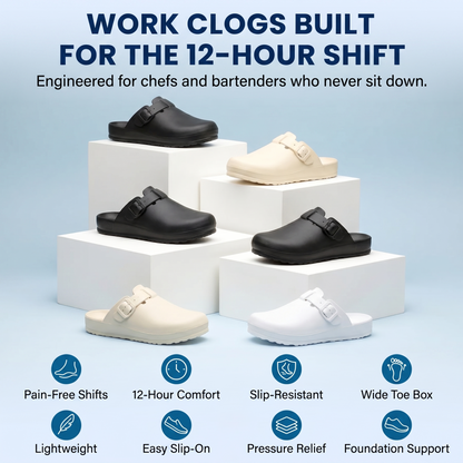 Vale Non-Slip Comfort Work Clogs | Unisex