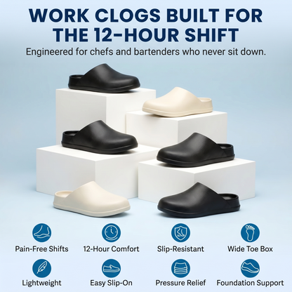 Caldera Non-Slip Comfort Clogs | Unisex